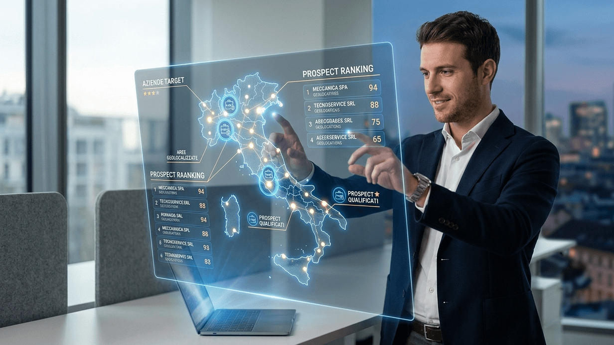 AI Prospecting for B2B sales agents: finding new clients with greater method and precision