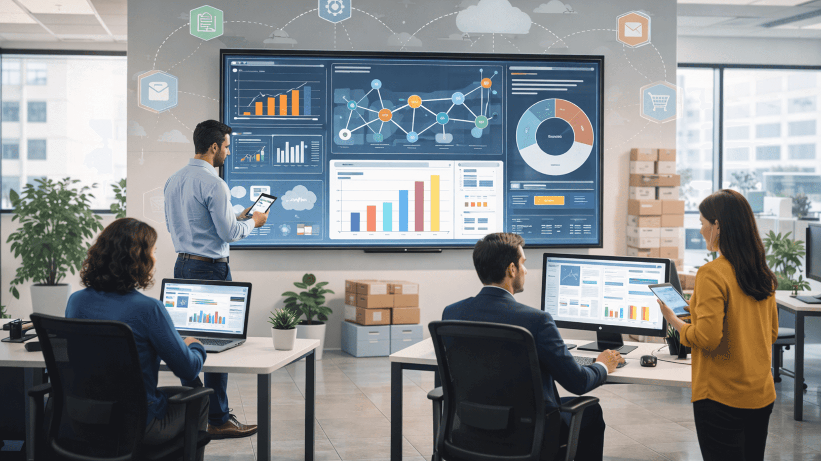 Trasformazione digitale in azione: il ruolo di un ERP