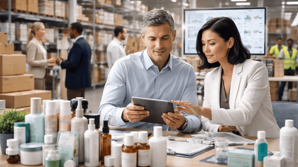 When growth weighs on processes: B2B in Cosmetics and Pharma between channels, rules and service