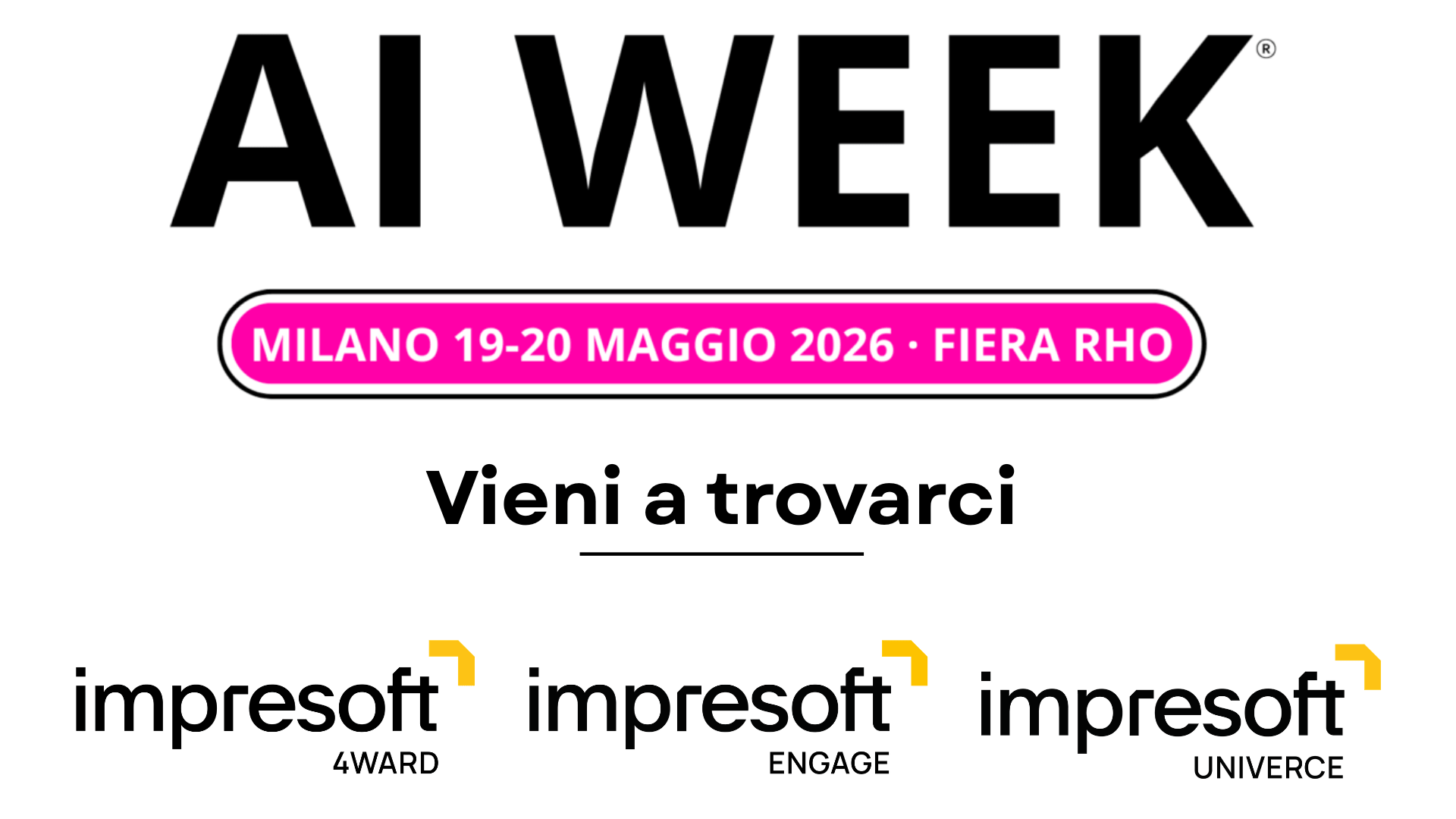 L'AI che funziona. Impresoft all' AI Week di Milano